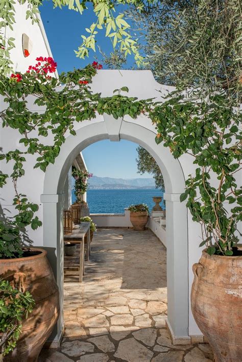 A Villa on Corfu Combines a Traditional Greek Colour Palette with ...