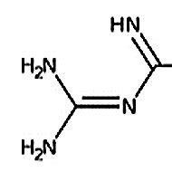 Chemical structure of metformin hydrochloride. | Download Scientific ...