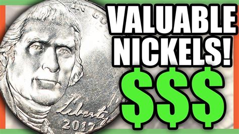 5 VALUABLE NICKELS TO LOOK FOR IN CIRCULATION - RARE NICKELS WORTH MONEY - YouTube | Valuable ...