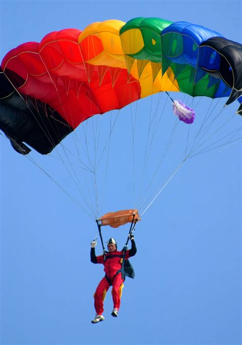 Free Images : extreme sport, parachute, sports equipment, skydiving ...