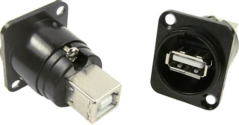 XLR Adapter USB A socket on USB B Adapter, built-in CP30114 Cliff Content: 1 pc(s) | Conrad.com