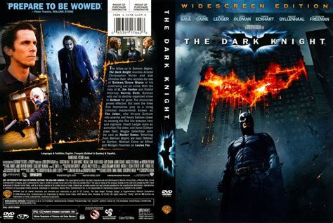 The Dark Knight - Movie DVD Scanned Covers - batman the dark knight ...