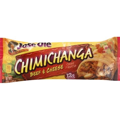 Jose Ole Chimichanga, Beef & Cheese (5 oz) - Instacart