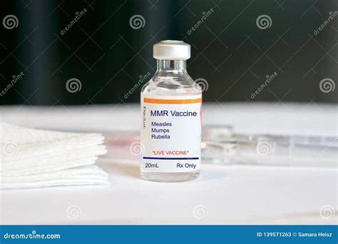 MMR Vaccine Concept for Measles, Mumps, and Rubella Stock Image - Image of immunity, prevent ...