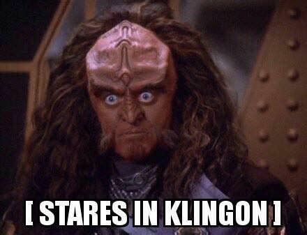 Gowron Crazy Eyes Blank Template - Imgflip