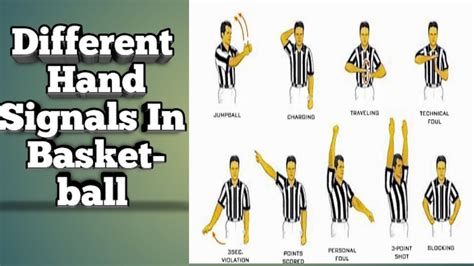 Basketball Referee Hand Signals || Cath Tv - YouTube