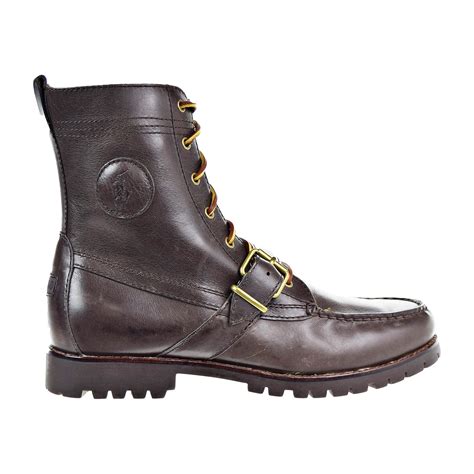 Polo Ralph Lauren Men's Ranger Boots Dark Brown 812615506-001 - Walmart.com