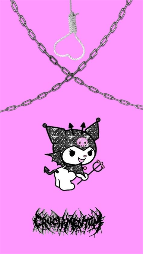 Gothic, sad, black and devil, hello kitty aesthetic HD phone wallpaper | Pxfuel