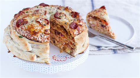 Pizza Cake recipe - from Tablespoon!