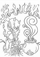 Cute Devil coloring Page  Download Print Or Color Online For Free sketch template