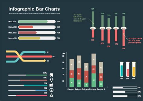 Free Infographic Bar Charts Template