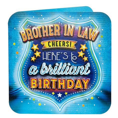 Brother in Law Birthday Cards, Funny, Personalised & Sentimental Cards UK | Card Factory