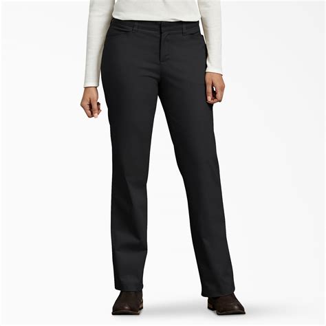 Women's Curvy Fit Straight Leg Stretch Twill Pants | Dickies