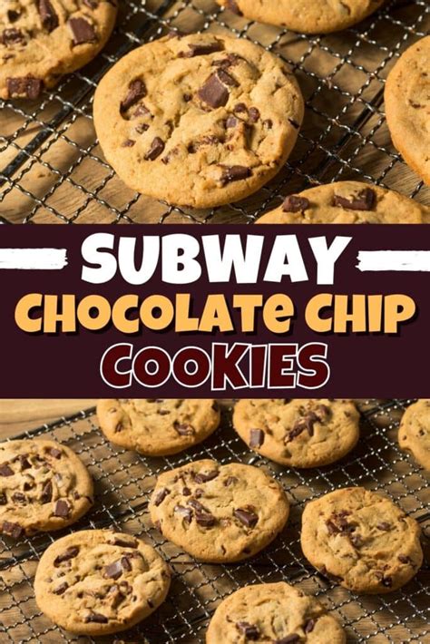 Subway Chocolate Chip Cookies - Insanely Good