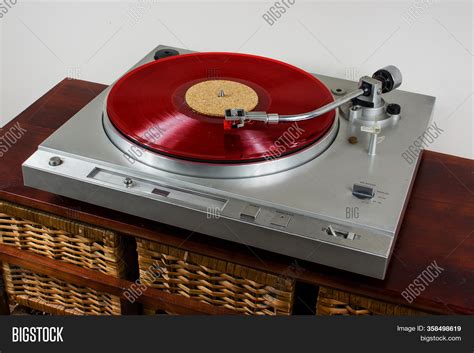 Red Vinyl Record On Image & Photo (Free Trial) | Bigstock