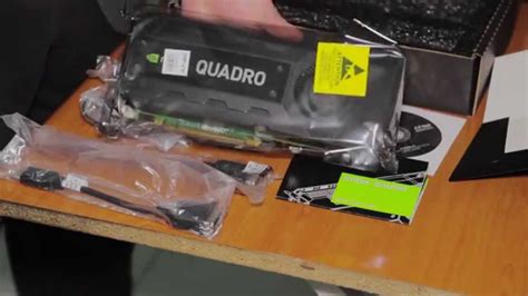 Review e instalación rapida Nvidia Quadro k5200 - YouTube