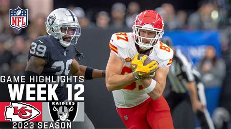 Kansas City Chiefs vs. Las Vegas Raiders Game Highlights | NFL 2023 ...