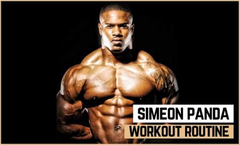 Simeon Panda's Workout Routine & Diet (Updated 2024) - Jacked Gorilla