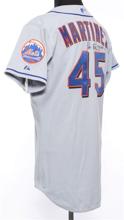 Autographed Pedro Martinez Jersey - Mets History