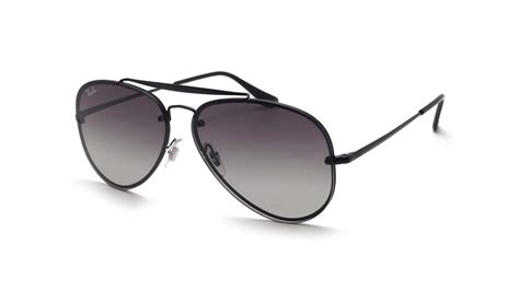 Ray-Ban Blaze Aviator Black Matte RB3584N 153/11 61-13 | Visiofactory