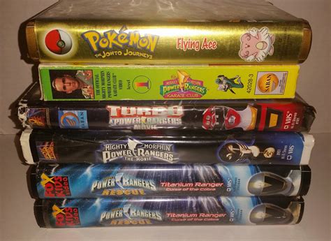 Power Rangers Vintage VHS lot - dec.neu.edu.vn