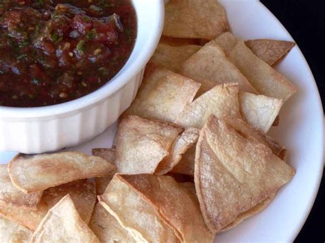 Homemade Baked Corn Tortilla Chips | Easy & Healthy Appetizer Recipe