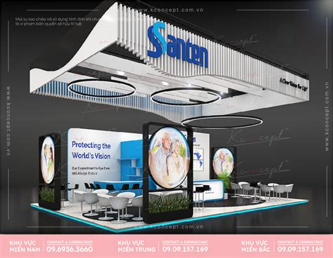 The impressive exhibition booth design with Kconcept