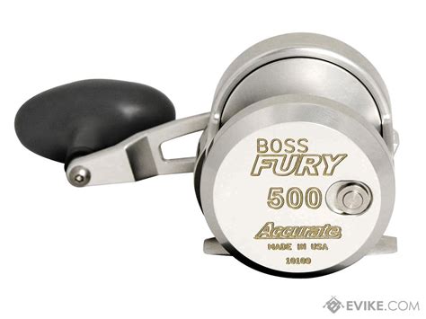 Accurate Fishing "Fury" Reel (Model: FX2-500N / 2-Speed / Silver), MORE, Fishing, Reels - Evike ...