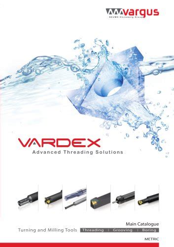 Vardex Thread Milling & Thread Turning Main Catalog - Vargus - PDF Catalogs | Technical ...