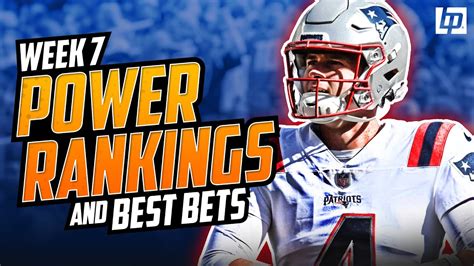 NFL Week 7 Power Rankings, Market Movement and BEST BETS (BettingPros ...