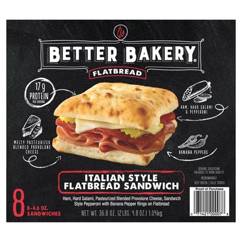 Better Bakery Italian Style Flatbread Sandwich - Delicious! : r/Costco