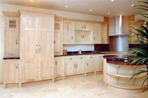 Light Oak Kitchen Furniture - Bespoke Kitchens & Furniture by Mario Panayi