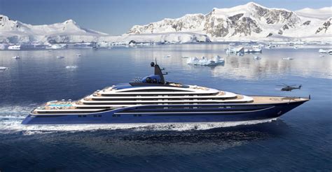 This $600 million, 728 feet long yacht will be the first private residence superyacht in the ...