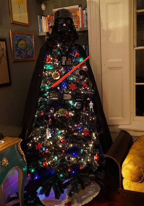 Star Wars Themed Christmas Tree | Creative christmas trees, Star wars ...