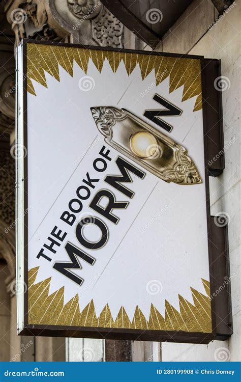 The Book of Mormon at the Prince of Wales Theatre Editorial Stock Photo - Image of sights, city ...