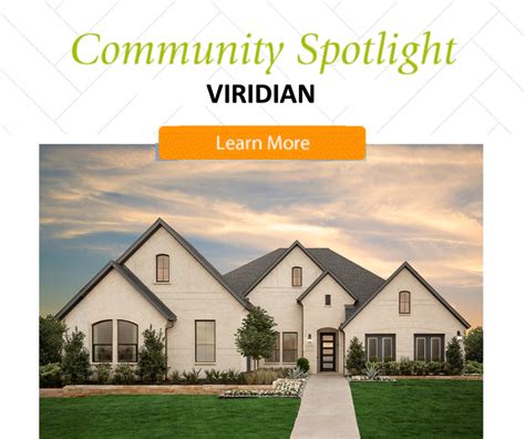 Community Spotlight: Viridian in Arlington, TX By Coventry Homes ...