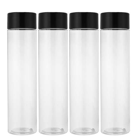 Meijiashe 12PCS 400ml Clear Smoothie Jars with Lids, Reusable Beverage ...