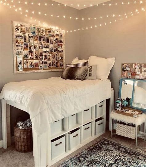 31 Insanely Cute Dorm Room Ideas for Girls To Copy This Year - By Sophia Lee | Yatak odası ...