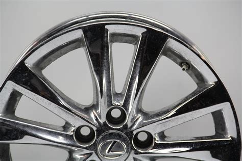 Lexus ES350 10-12 Rim Wheel Chrome 17in 10 Spoke #1 42611-33700, A674 ...