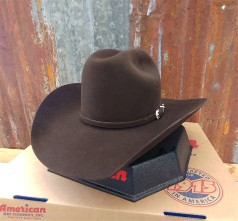 American Hat Co Chocolate 7x Cowboy Hat – Rockin R Hats, LLC