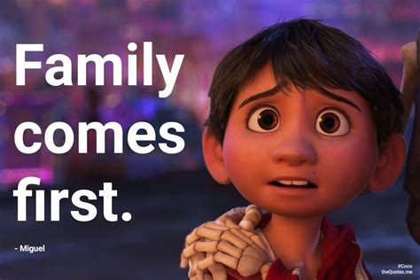 Family comes first | Family comes first, Disney pixar quotes, First ...