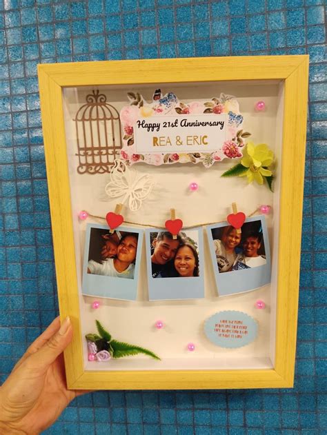 Photo Gift frame ideas | Diy birthday gifts, Handmade birthday gifts ...