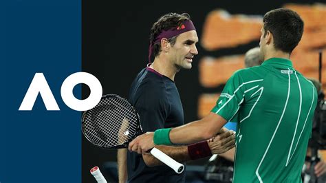 Roger Federer vs Novak Djokovic - Extended Highlights (SF) | Australian ...