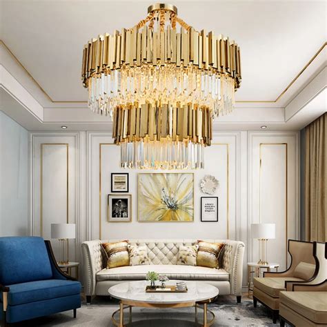 Modern Chandelier Lighting Crystal K9 Luxury Contemporary Chandeliers ...