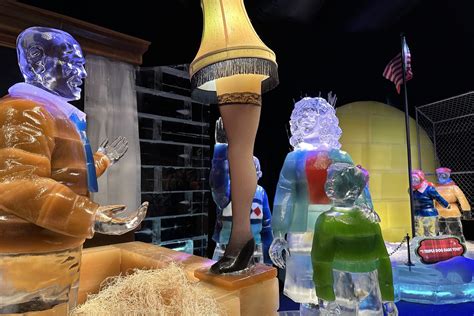 Christmas at Gaylord Rockies offers hand-carved ice sculptures and a ...