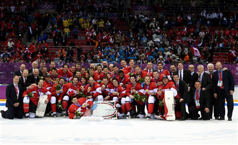 Team Canada 2014 Winter Olympics Ice Hockey Gold Medal Champions ...