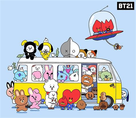 BT21 on Twitter | Bts chibi, Bts wallpaper, Bts drawings