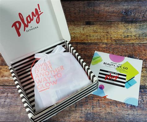 PLAY! by Sephora Subscription Box Review - January 2017 - Hello Subscription