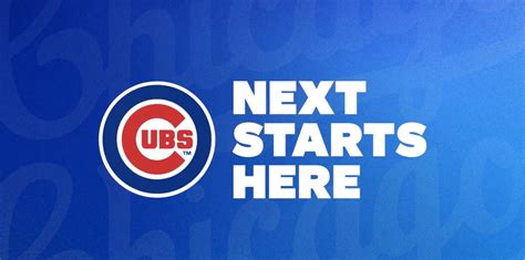 Chicago Cubs Announce Their New Slogan for 2023: #NextStartsHere ...