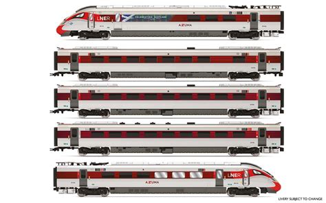 R3827 Hornby OO LNER, Hitachi Class 800/1, ‘Azuma’ Set 800 104 ‘Celebrating Scotland’ Train Pack ...